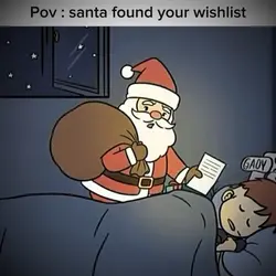 santa found wishlist
