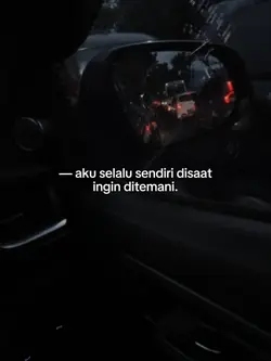 selalu sendiri