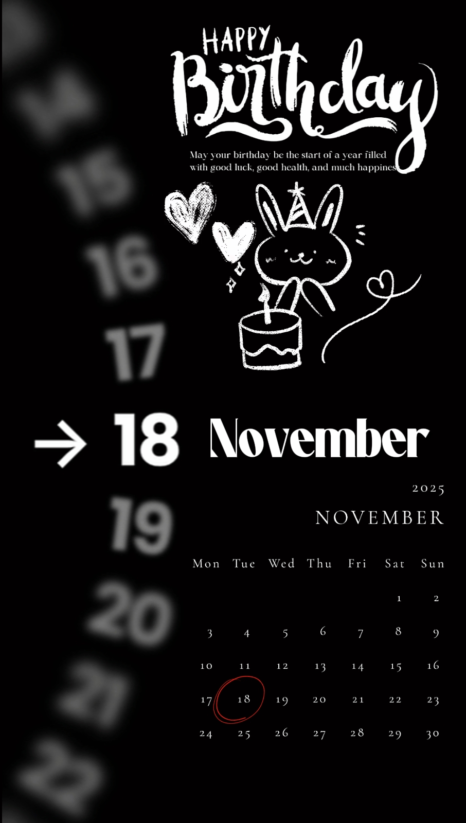 Hbd 11월 18일