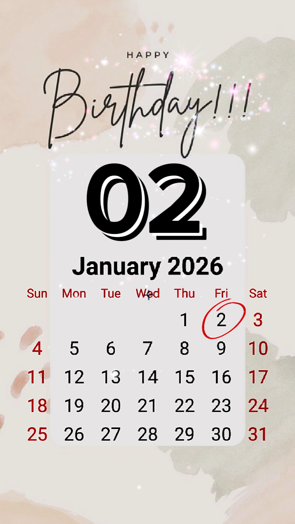 hbd 02 January 2026