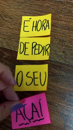Peça o seu