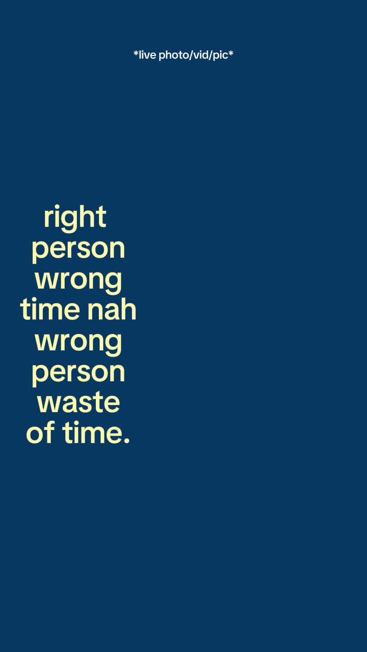Rightpersonwrongtime
