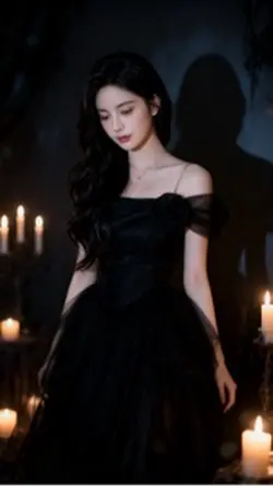 Ai Black Dress