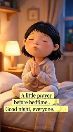 Pray before sleep