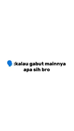 kalau gabut mainya 
