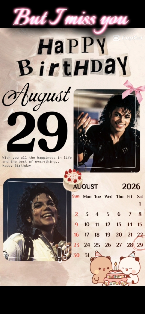 Happy birthday MJ 