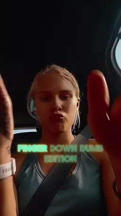 put a finger down