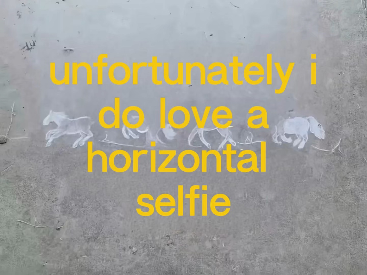 SELFIE HORIZONTAL