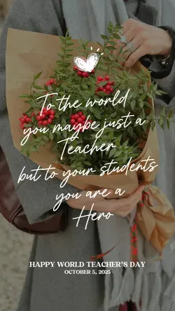 World Teacher's Day