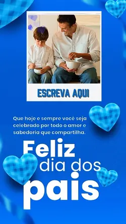 Feliz dia dos pais 
