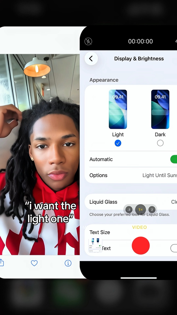 i want the light one