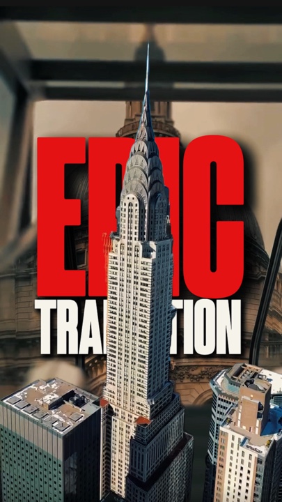 TRANSIÇÃO ÉPICA 4K 
