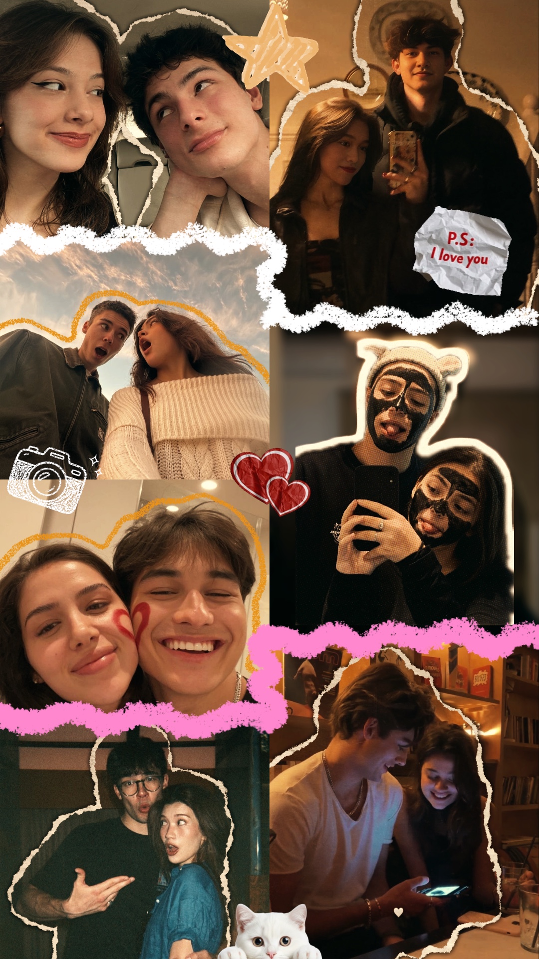Collage: amor