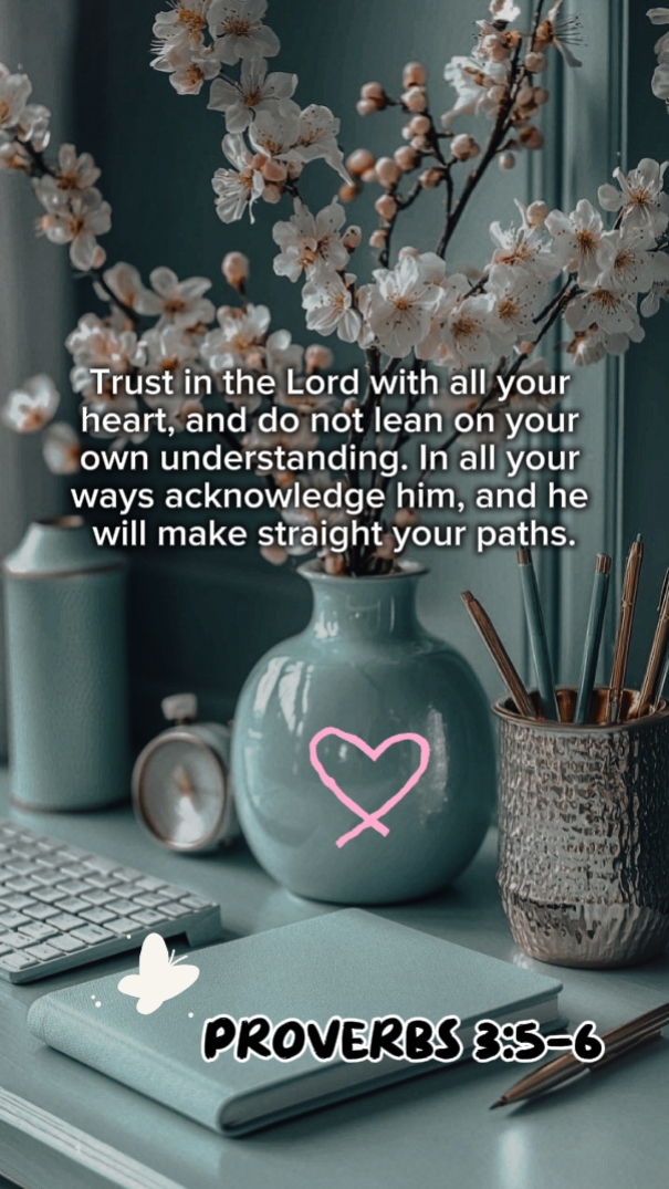 Proverbios 3: 5-6