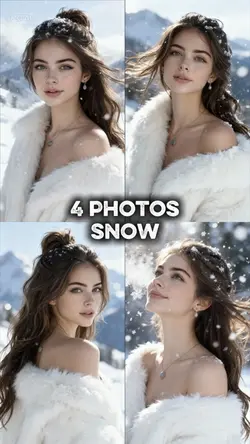 Snow photoshoot