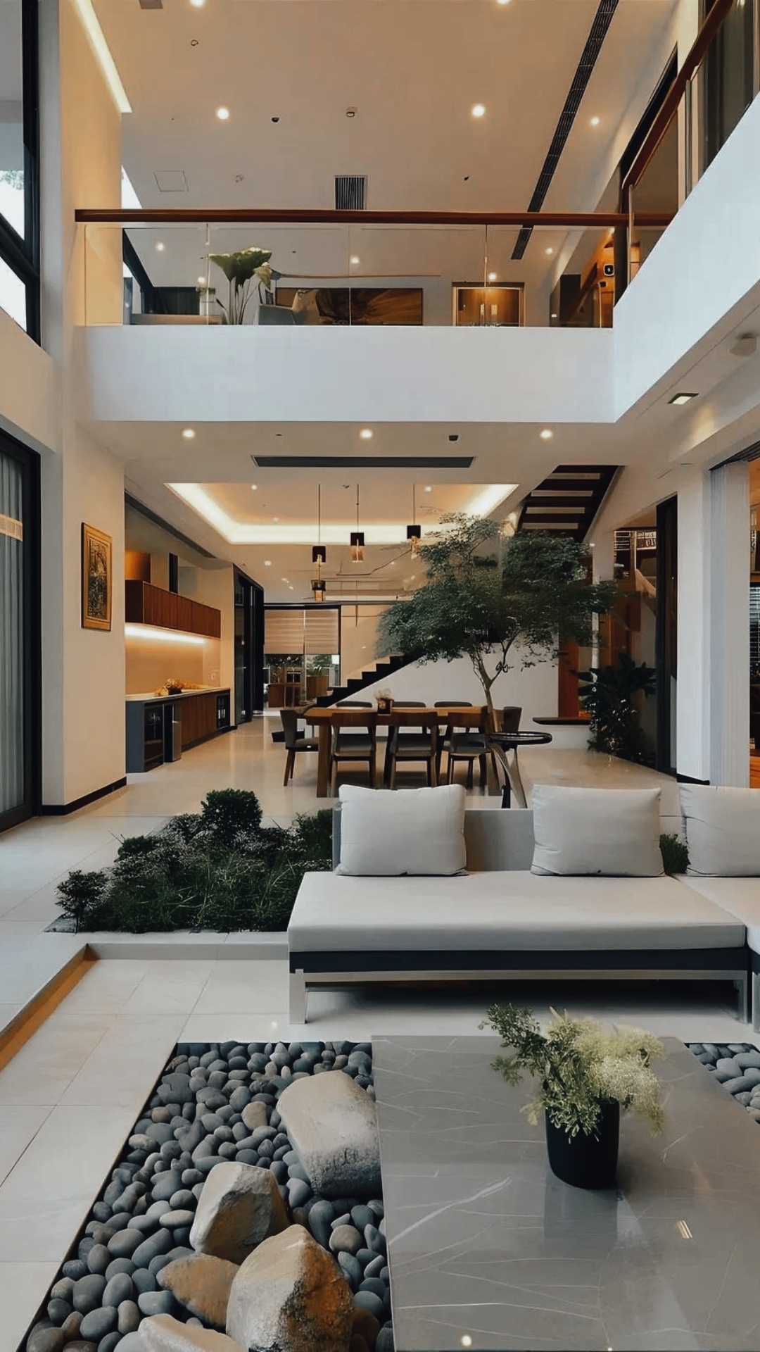 Recorrido por la casa