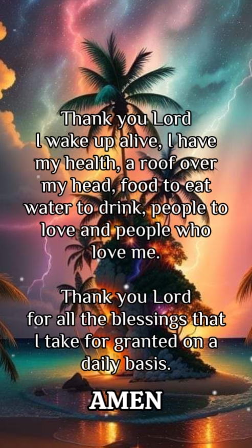 Prayer for today 