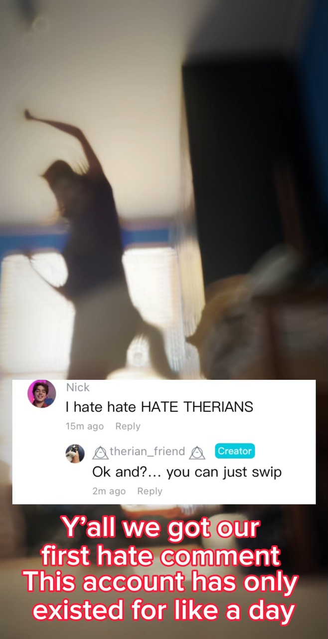 First hate comment 