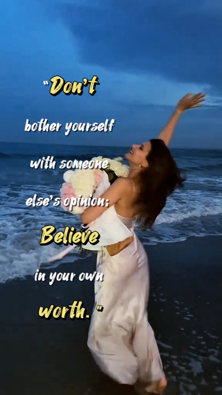 Believe in yourself 