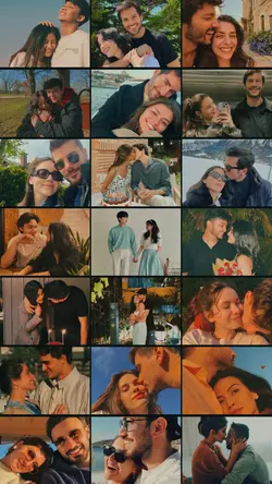 21 photos collage