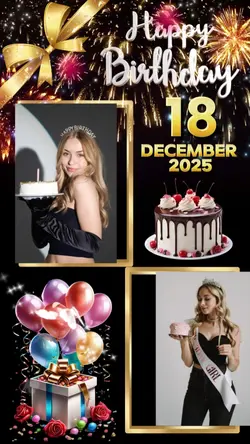 BIRTHDAY 18 DECEMBER