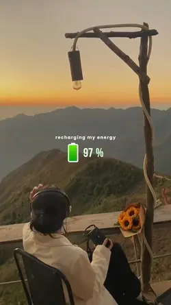 Recharging my energy