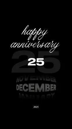 anniversary 25 dec 