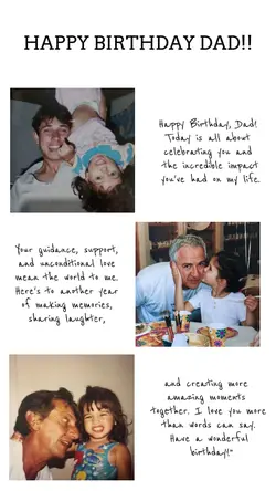 happy birthday dad