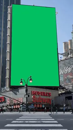Green screen outdoor