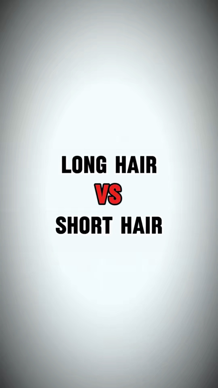 Lange Haare kurz hai