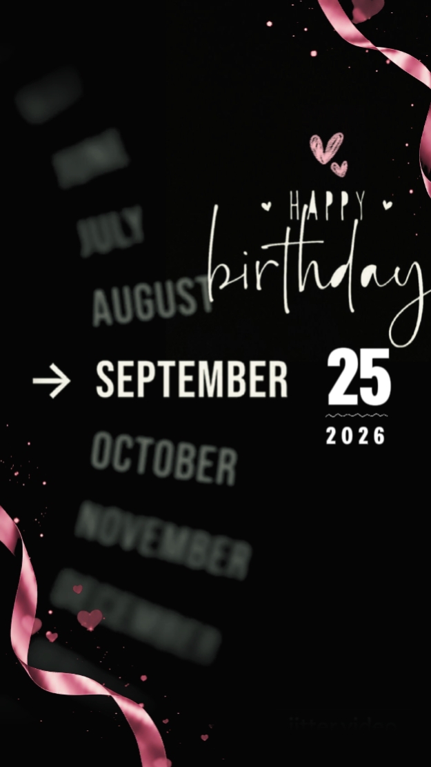 hbd 25 september