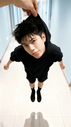 AI nắm đầu cute