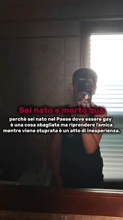 Sei nato e morto qua