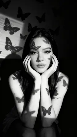 Black White