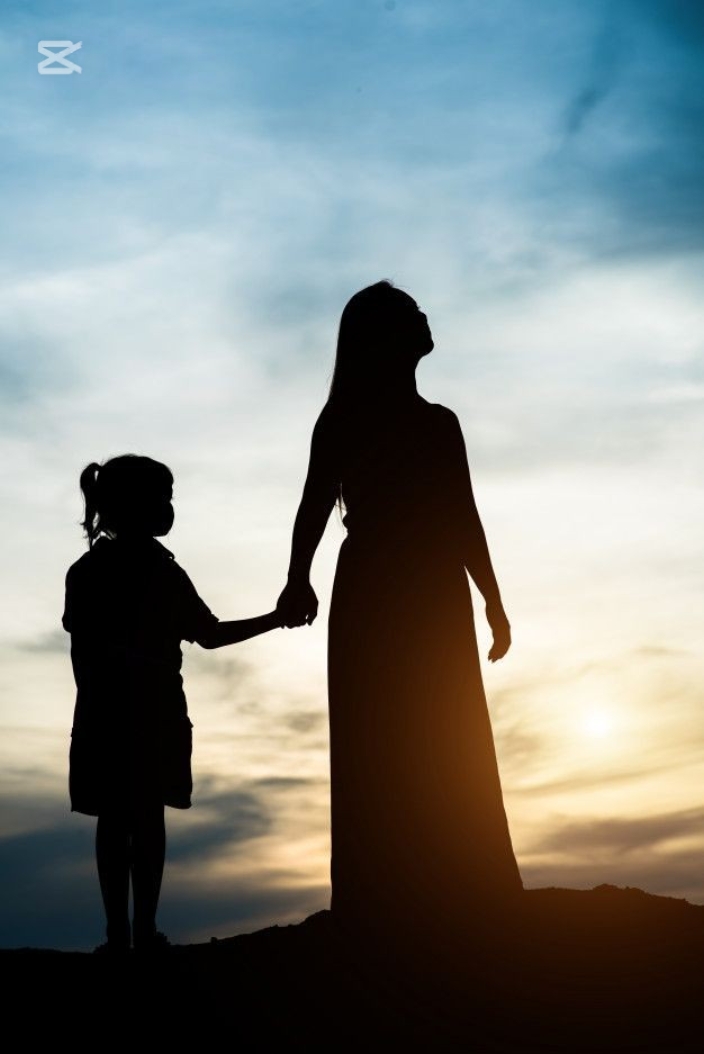 Querida mamá en el cielo