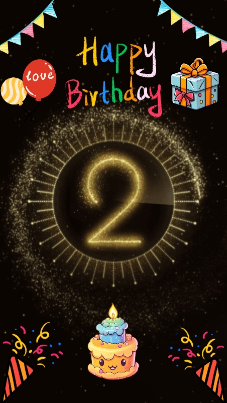 Tendência De Feliz Aniversário