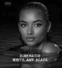  white & black