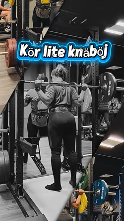 Kör lite knäböj