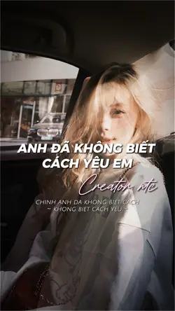 Chính anh đã không