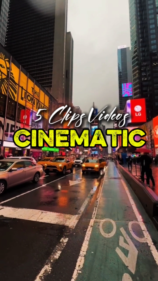 5 clipes cinematográficos 