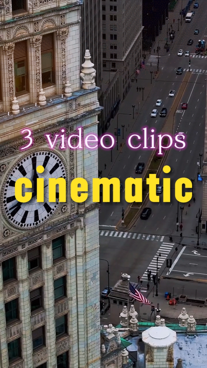 3 clips cinematic