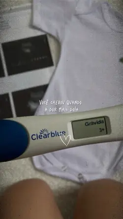 Você chegou...