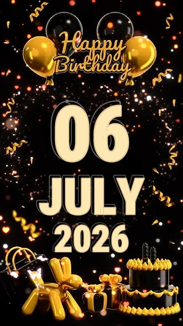 HBD 2026년 7월 06일