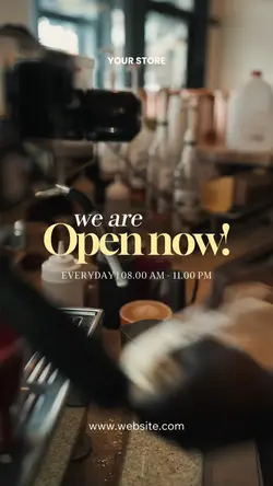 We Are Open