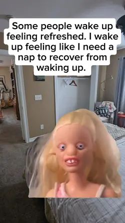 Some people wake up 