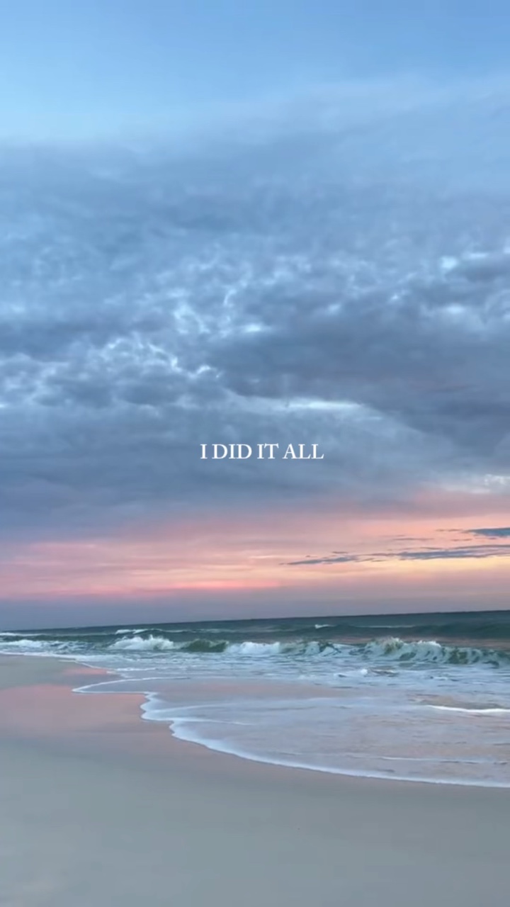 I did it all