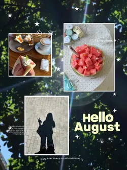 8月、こんにちは✨📷🍀