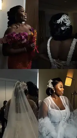1 Bride, 4 Outfits