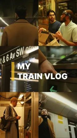 MY TRAIN VLOG