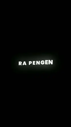Ra pengen liyane